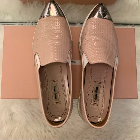 Miu Miu Slip on Sneakers - Picture 6 of 12